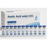 Asetic Acid water 0.6% - 10ml x 10vials