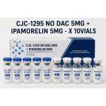 CJC-1295 NO DAC 5mg + IPAMORELIN 5mg - 10mg x 10vials
